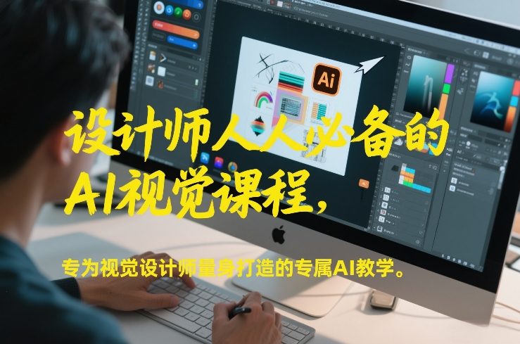 设计师人人必备的AI视觉课程，专为视觉设计师量身打造的专属AI教学-资源后花园