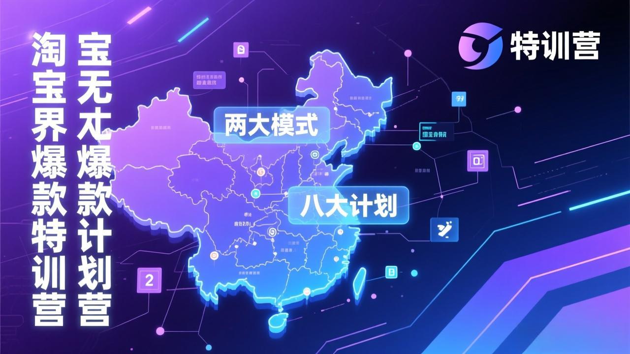 淘宝无界爆款训练营：2026年1月杭州线下高端集训课，3天构建两大模式八大计划体系-资源后花园