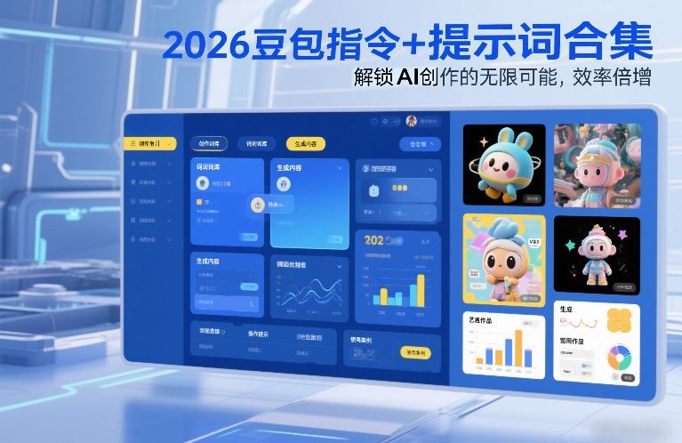 2026豆包指令+提示词合集，解锁AI创作的无限可能，效率倍增-资源后花园