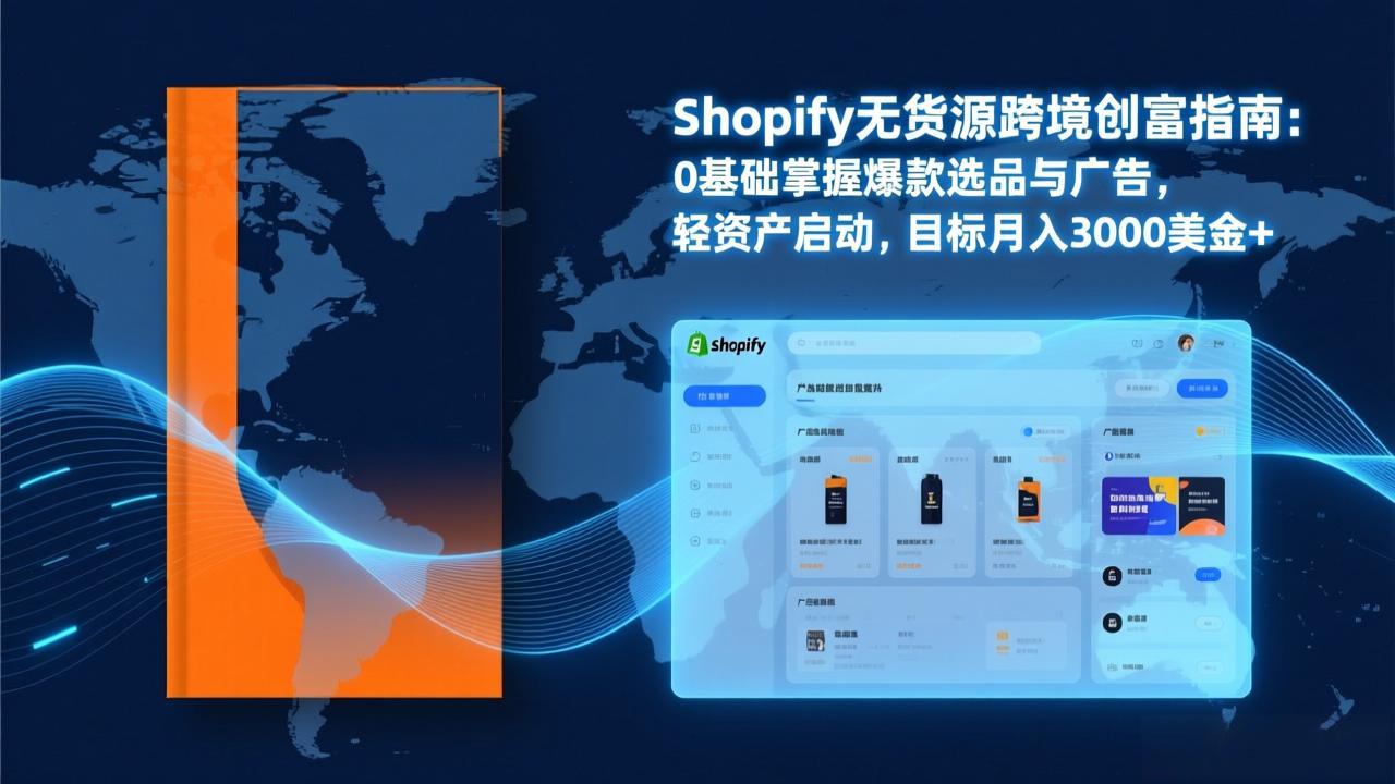 Shopify爆款打法实战：从选品到广告投放，复制爆款模型，驱动独立站月销售额破万刀-资源后花园