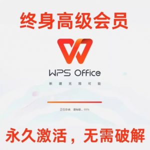 WPS Office 2025专业版终身高级会员，windows版本-资源后花园
