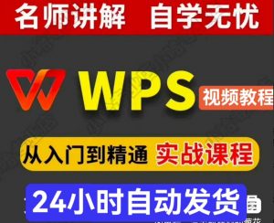 WPS零基础入门教程-资源后花园