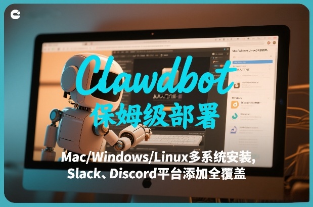 Clawdbot保姆级部署，从入门介绍、Mac/Windows/Linux多系统安装，到Slack、Discord平台添加全覆盖-资源后花园