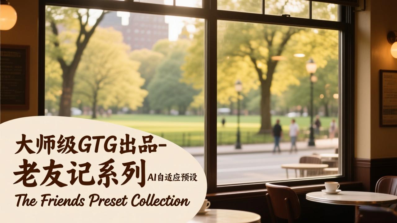 大师级GTG出品-老友记系列AI自适应预设The Friends Preset Collection-资源后花园