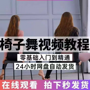 椅子舞教程视频 椅子舞技巧全套入门自学零基础学习教程素材-资源后花园
