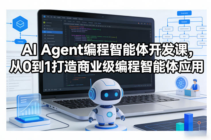 AI Agent编程智能体开发课，从0到1打造商业级编程智能体应用-资源后花园