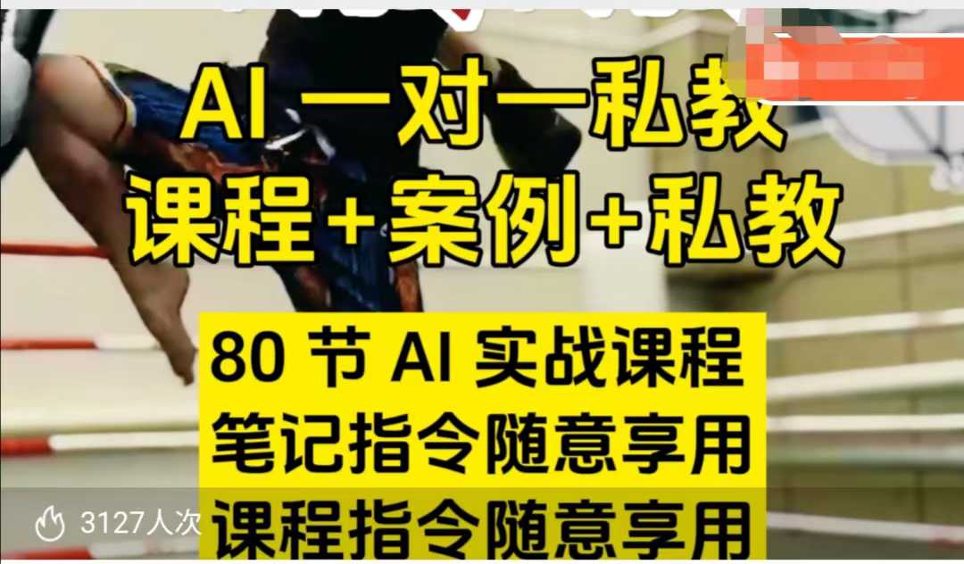 AI指令实战课，课程+案例，80节AI实战课程，笔记指令随意享用，课程指令随意享用(更新26年3月)-资源后花园