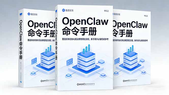 OpenClaw命令手册：覆盖安装初始化到运维管理全流程，新手高手必备权威参考-资源后花园