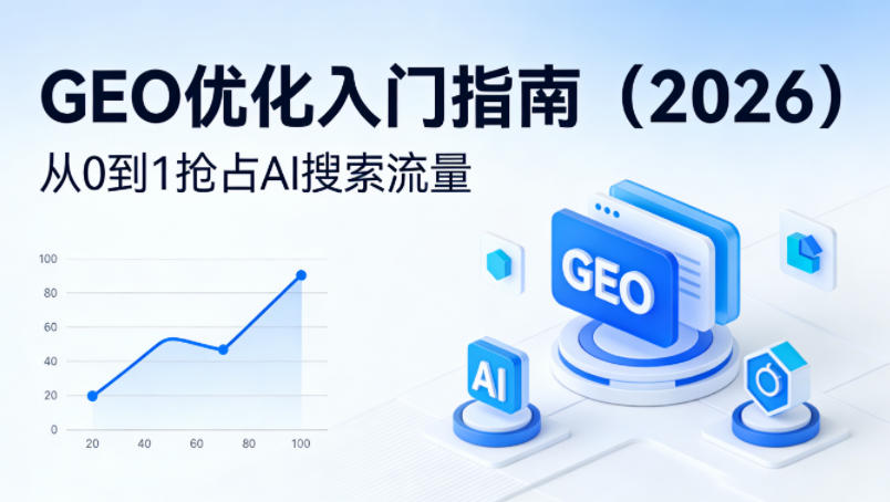 【最新】GEO优化入门指南(2026)，从0到1抢占AI搜索流量-资源后花园