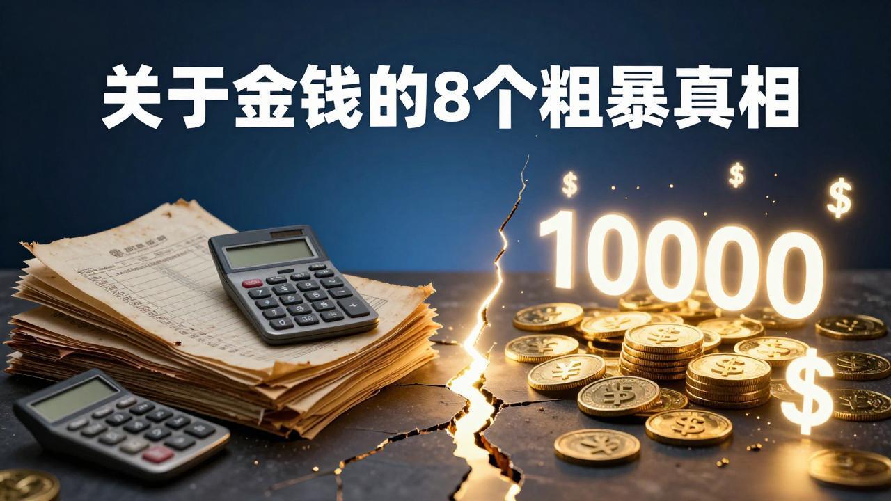 付费文章：关于金钱的 8 个粗暴真相，彻底重塑你的赚钱思维与财富认知-资源后花园