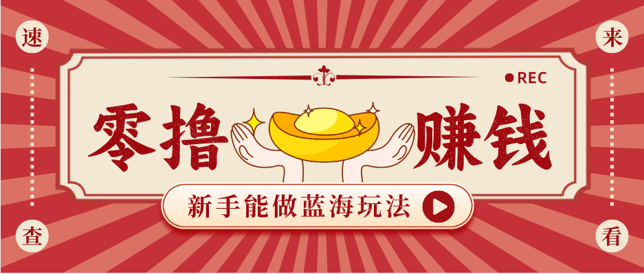 新手也能变现的蓝海玩法，一个人人能做的项目，需求量极大日入300+！-资源后花园