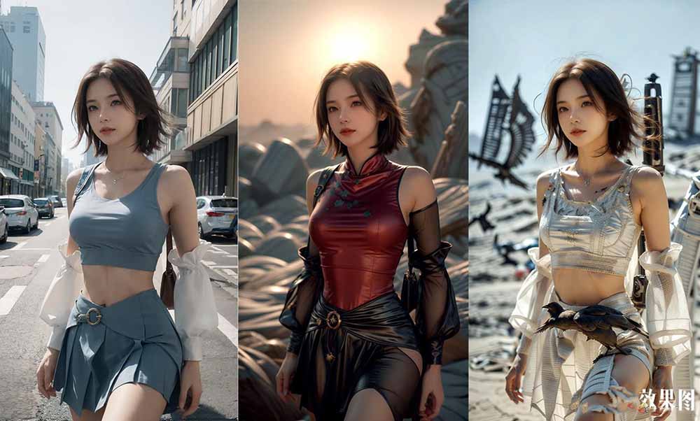 ComfyUI人像写真摄影工作流：本地一键部署，换装换场景换脸全搞定，影楼效率翻倍