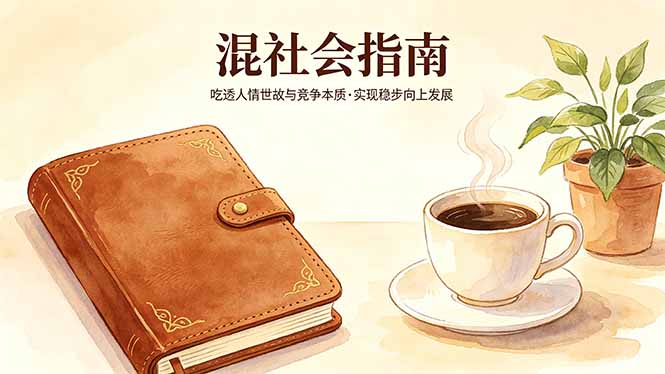 付费文章：混社会指南，吃透人情世故与竞争本质，实现稳步向上发展-资源后花园