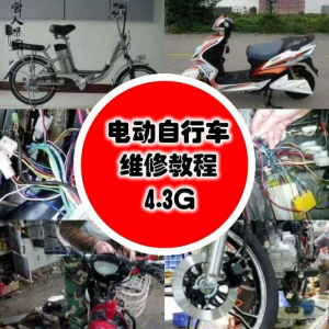 学电动车维修技术电动自行车维修技术电瓶修复技巧视频教程教学-资源后花园
