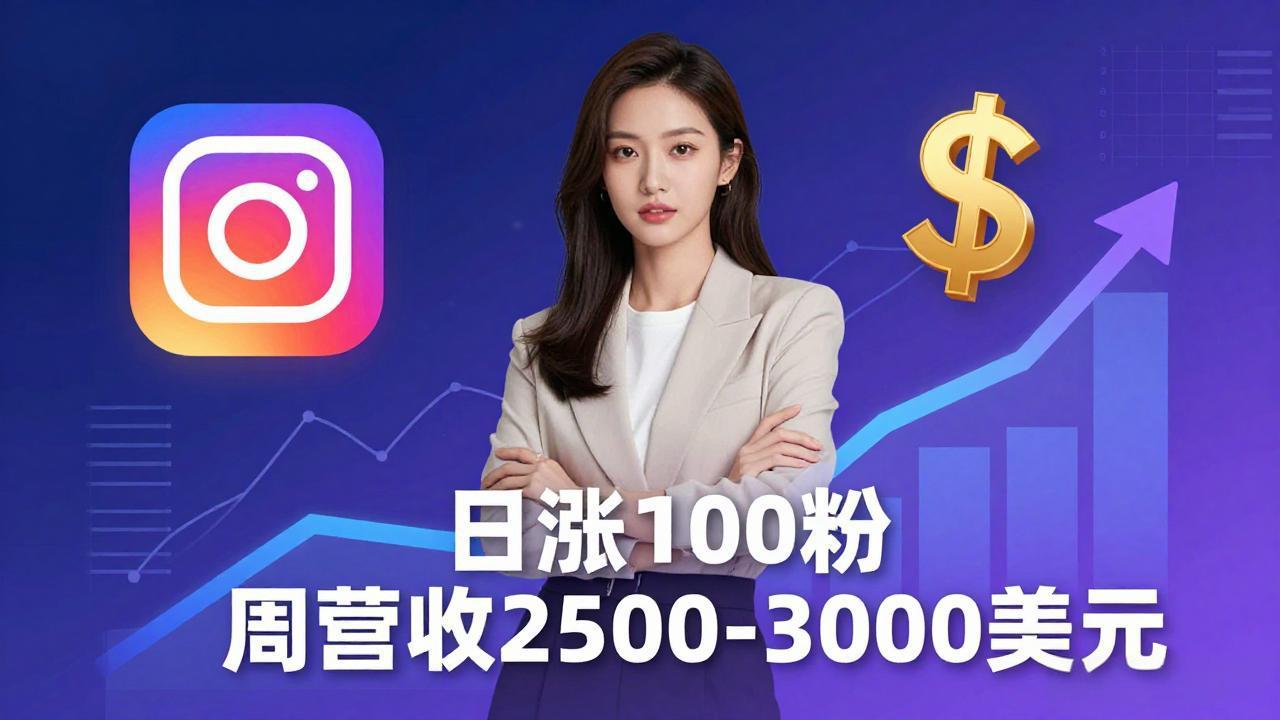 想做数字产品？Sheri亲授：日涨100粉、每周2500至3000美元的营收，Instagram躺着赚-资源后花园