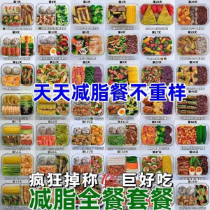 减肥食谱电子版课程 减脂餐一日三餐指导科学健康瘦身配餐计划-资源后花园