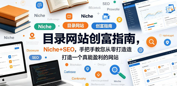 目录网站创富指南，Niche+SEO，手把手教您从零打造打造一个真能盈利的网站【原创双语字幕】-资源后花园