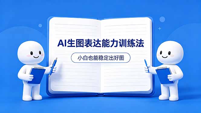 AI生图不是做漂亮图，而是表达能力。这套方法让小白也能稳定出好图-资源后花园