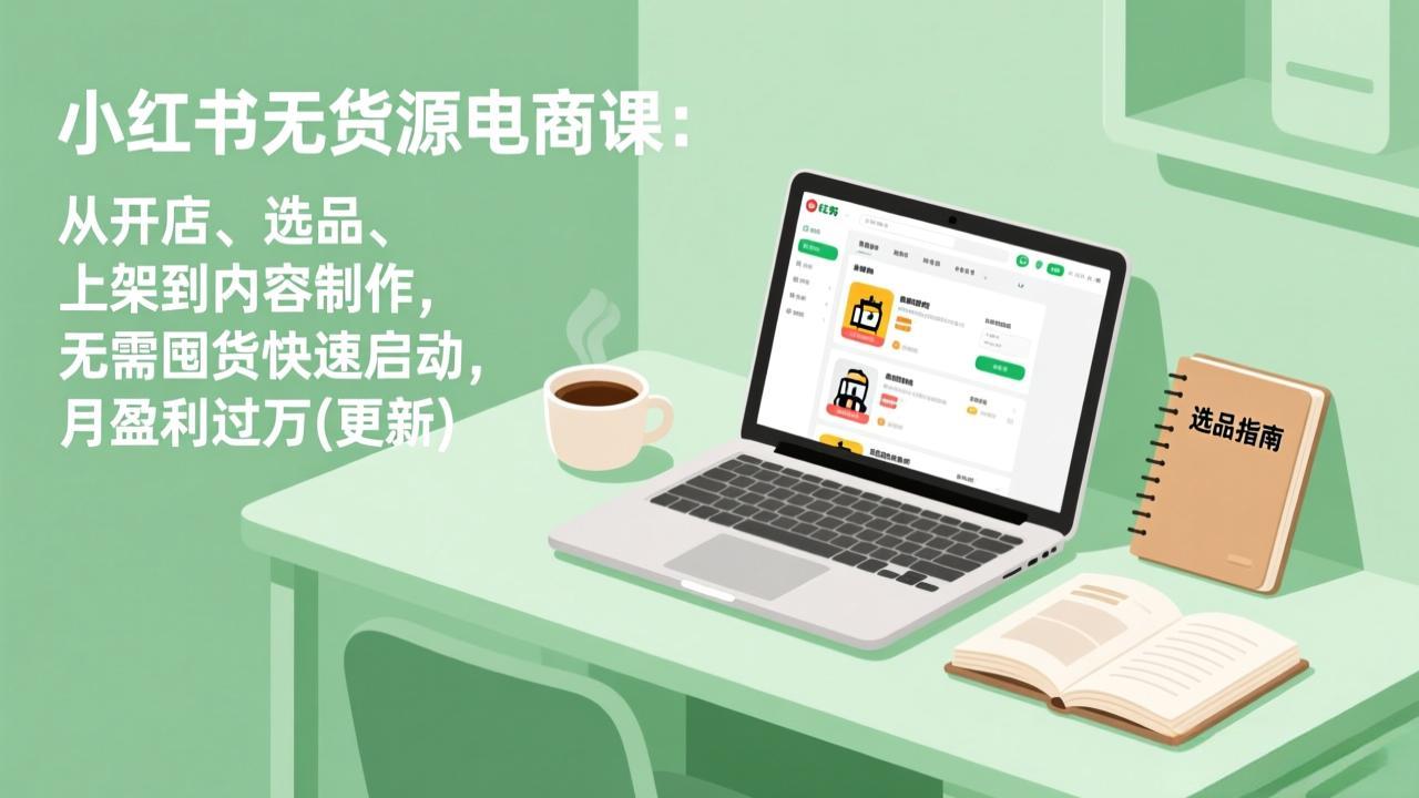 小红书无货源电商课(5月12更新-资源后花园
