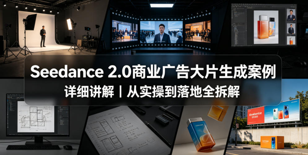 Seedance 2.0商业广告大片生成案例详细讲解｜从实操到落地全拆解-资源后花园