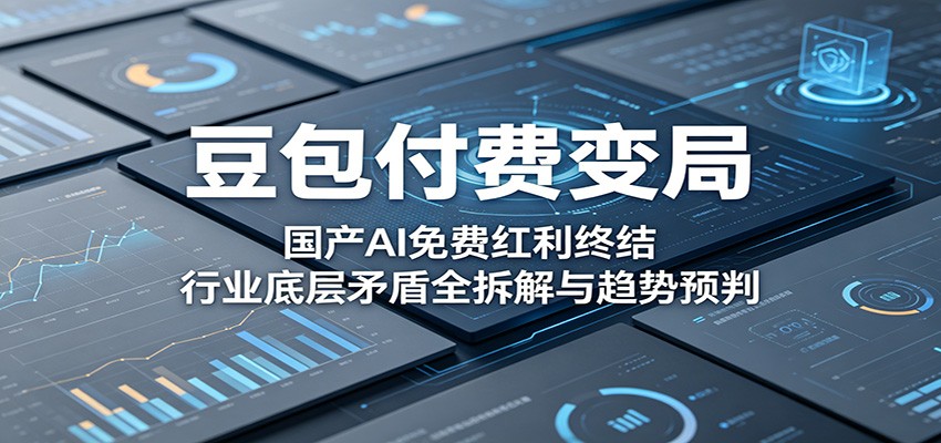 豆包付费变局：国产AI免费红利终结，行业底层矛盾全拆解与趋势预判-资源后花园