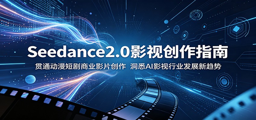 Seedance2.0影视创作指南：贯通动漫短剧商业影片创作，洞悉AI影视行业发展新趋势-资源后花园