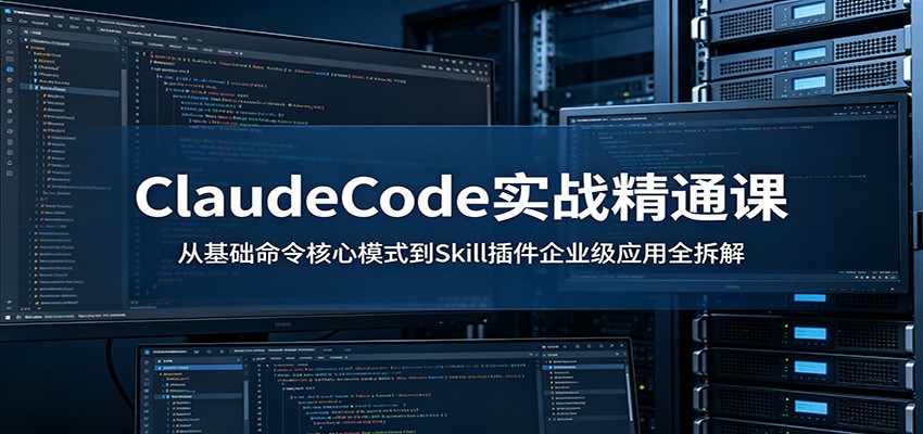 ClaudeCode实战精通课：从基础命令核心模式到Skill插件企业级应用全拆解-资源后花园