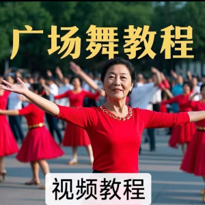 中老年广场舞视频下载高清视频教学打包MP4 MP3背面动作分解教程-资源后花园