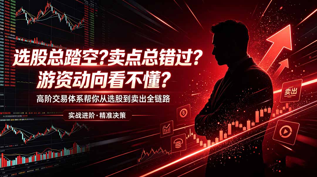 选股总踏空？卖点总错过？游资动向看不懂？高阶交易体系帮你从选股到卖出全链路(更新6月-资源后花园