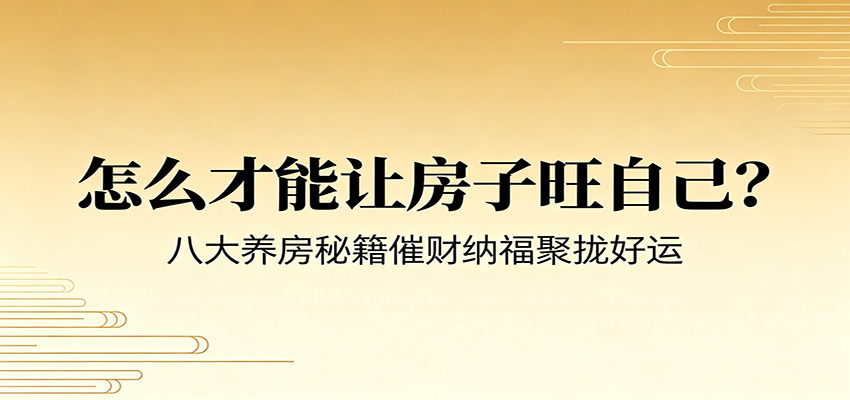 付费文章《怎么才能让房子旺自己？》八大养房秘籍催财纳福聚拢好运-资源后花园