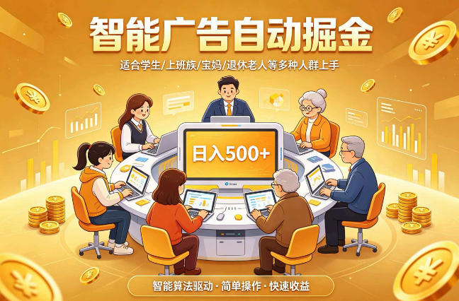 2026年最好做的项目：自动掘金项目，小白轻易上手，单日轻松收入500+【揭秘】-资源后花园