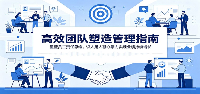 高效团队塑造管理指南：重塑员工责任思维，识人用人凝心聚力实现业绩持续增长-资源后花园
