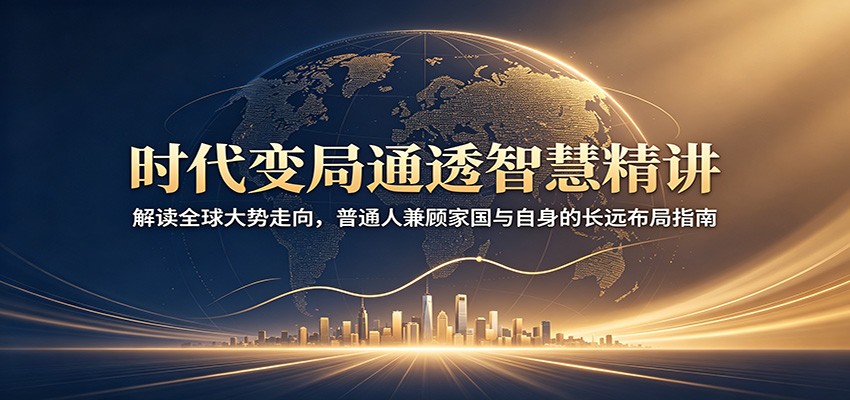 时代变局通透智慧精讲：解读全球大势走向，普通人兼顾家国与自身的长远布局指南-资源后花园