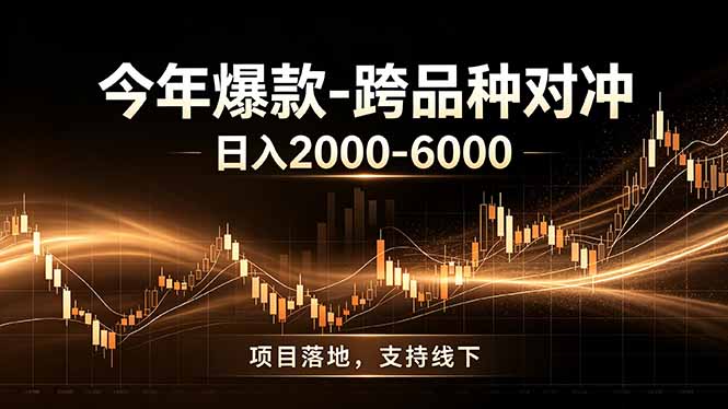 全新跨品种对冲模式上线！日稳定盈利 2000-6000，合规长久可批量放大-资源后花园