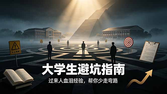 付费文章：大学生避坑指南 ，过来人血泪经验，帮你少走弯路-资源后花园