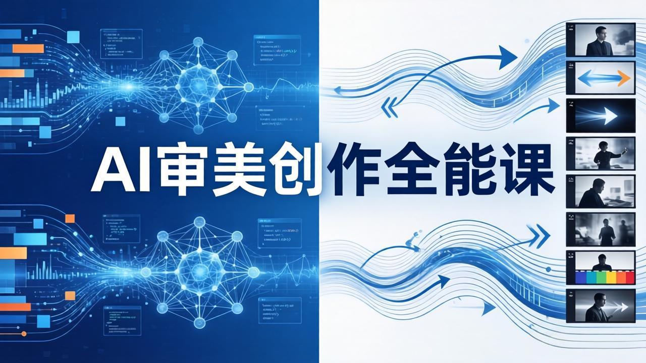 AI审美创作全能课-更新0706：MJ+Seedance+模型训练+影视分镜+编剧，一站式掌握AI艺术创作-资源后花园