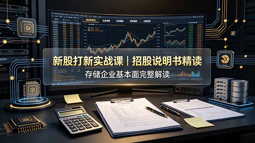 付费文章：新股打新实战课｜招股说明书精读，存储企业基本面完整解读-资源后花园