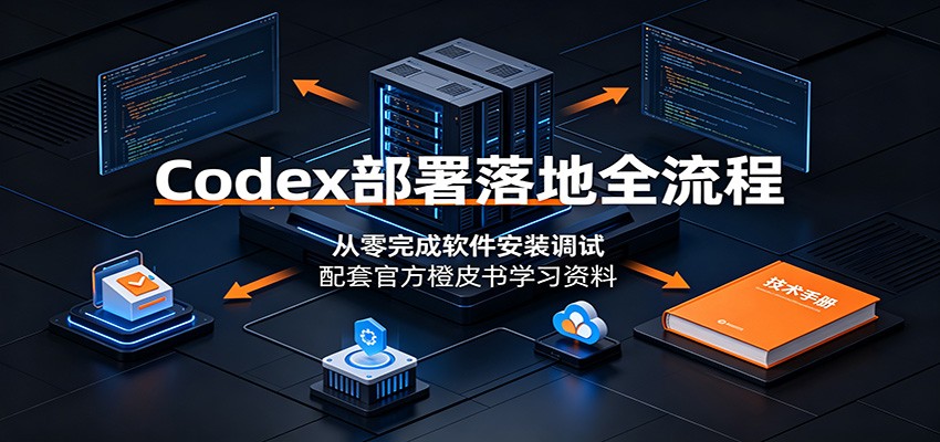 Codex部署落地全流程：从零完成软件安装调试，配套官方橙皮书学习资料-资源后花园