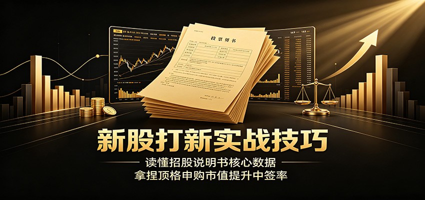 新股打新实战技巧：读懂招股说明书核心数据，拿捏顶格申购市值提升中签率-资源后花园