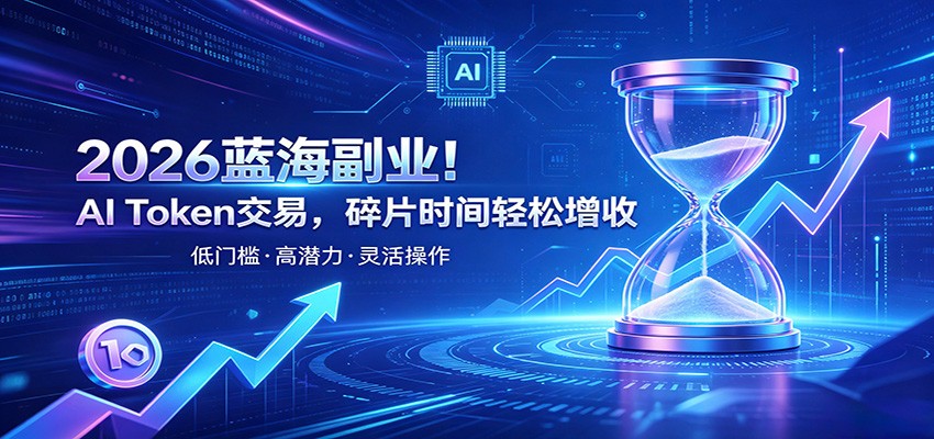 AI Token算力赛道！普通人可入局的数字副业，零门槛快速起步-资源后花园