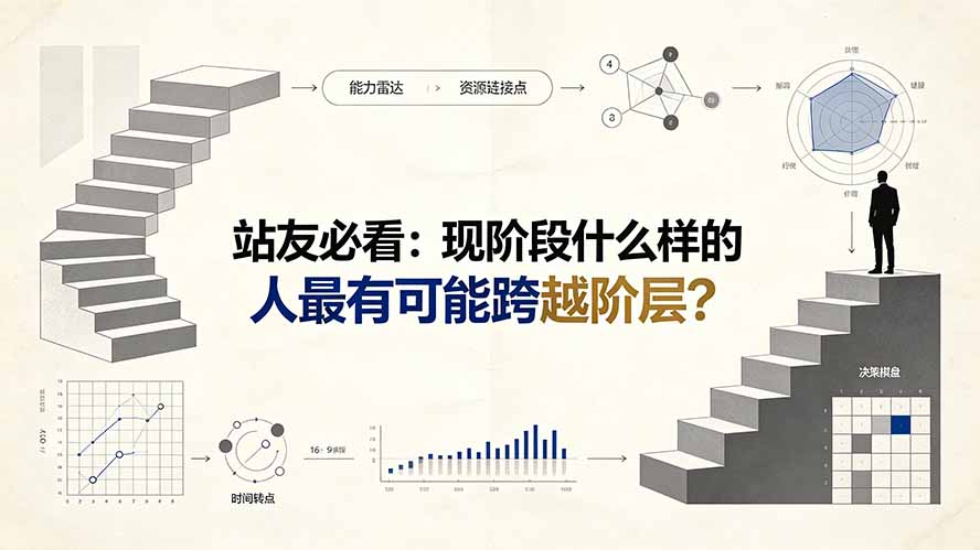 付费文章：站友必看：现阶段什么样的人最有可能跨越阶层?-资源后花园