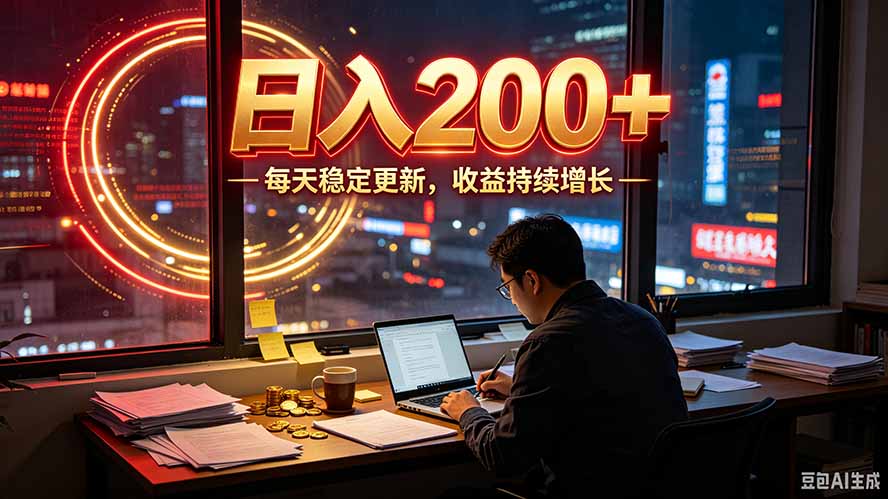 番茄达人变现新玩法，全自动运行 每日300+-资源后花园