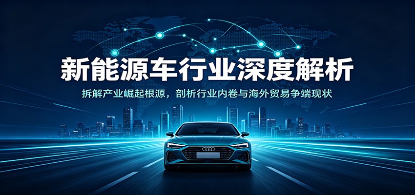 新能源车行业深度解析：拆解产业崛起根源，剖析行业内卷与海外贸易争端现状-资源后花园
