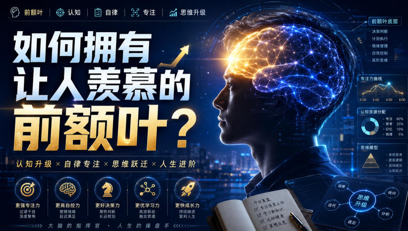 付费文：如何拥有让人羡慕的前额叶？-资源后花园