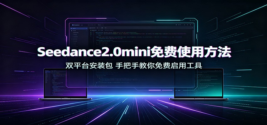Seedance2.0mini免费使用方法：双平台安装包，手把手教你免费启用工具-资源后花园