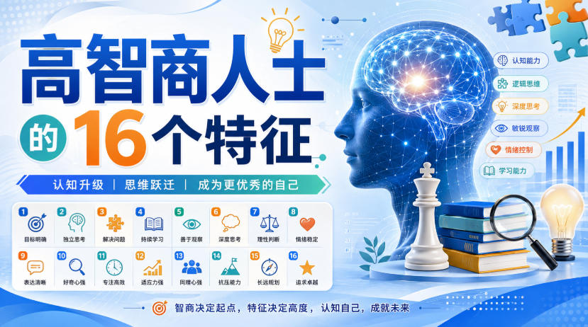 付费文章：高智商人士的16个特征-资源后花园