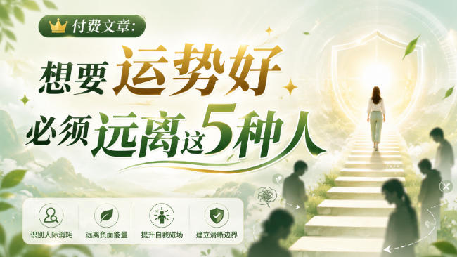 付费文章：想要运势好，必须远离这5种人-资源后花园