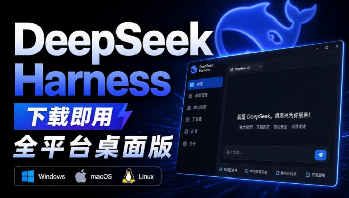 Github上近20万Stars，Harness现在可以双击运行使用了，Harness全平台桌面版-资源后花园