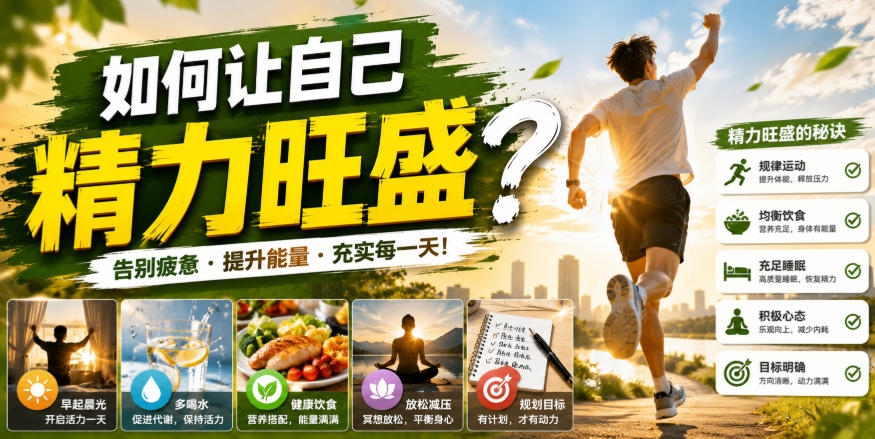 付费文章：如何让自己精力旺盛？-资源后花园