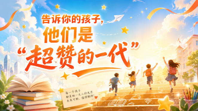 某付费社群专属文章：告诉你的孩子，他们是“超赞的一代”。-资源后花园